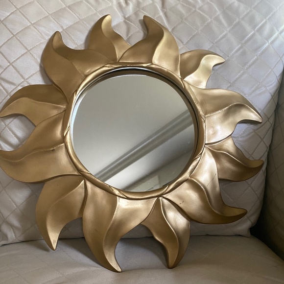 Pier 1 Wall Decor Pier Imports Wall Gold Sun Mirror Home Decoration